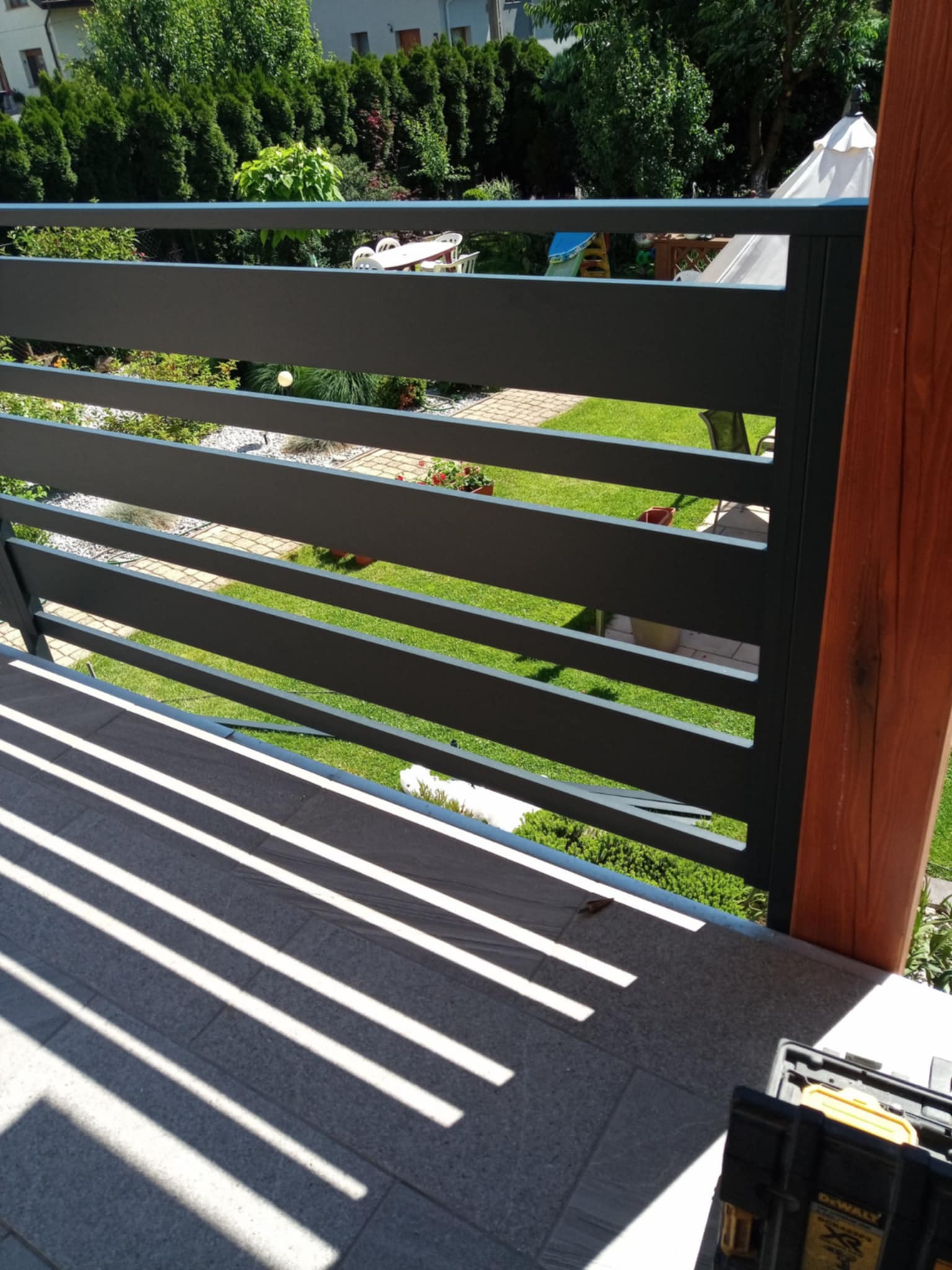 balkon nowoczesny aluminiowy montaz nysa