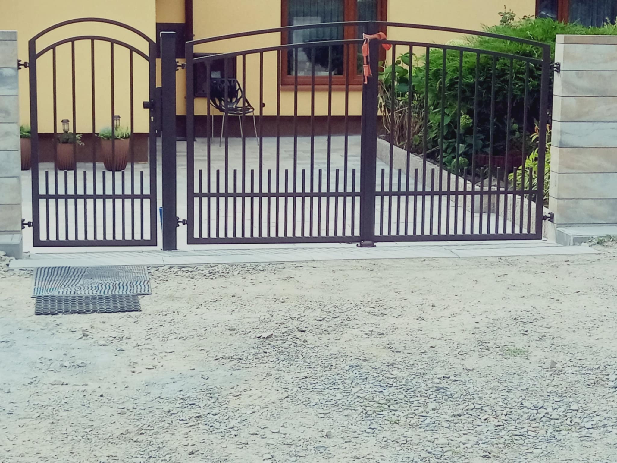 brama nowoczesna aluminiowa nysa
