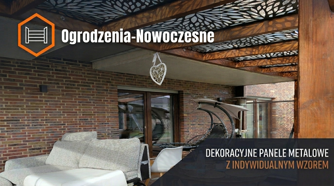 dekoracja panele dekoracyjne na taras nowoczesne opolskie